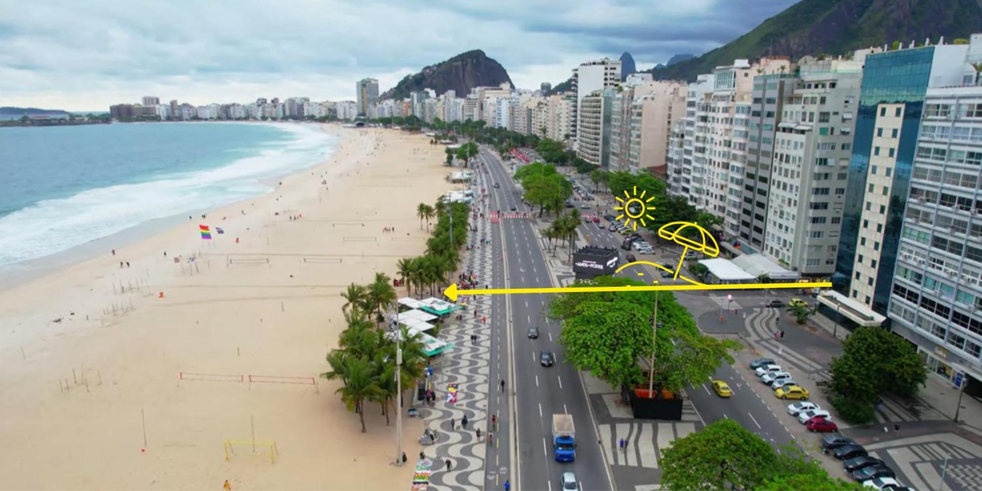 Paraiso De Ferias - Flat Copacabana 1 Rio de Janeiro Zewnętrze zdjęcie